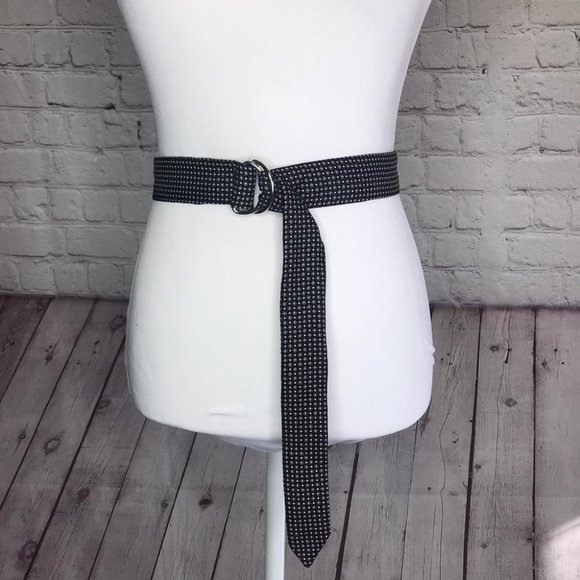 Old Navy Polka Dot Silky Adjustable Belt - Picture 2 of 6